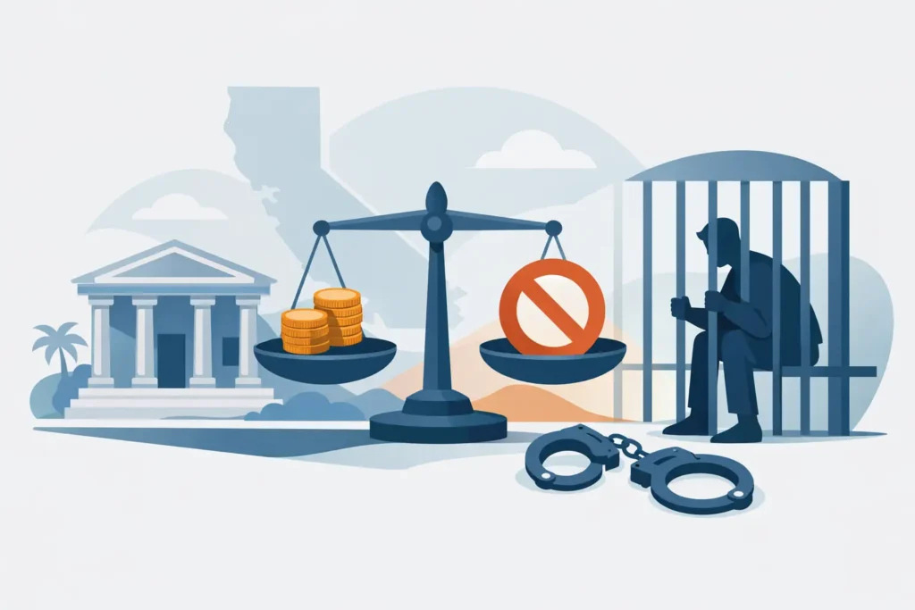 When Is Bail Denied in California?