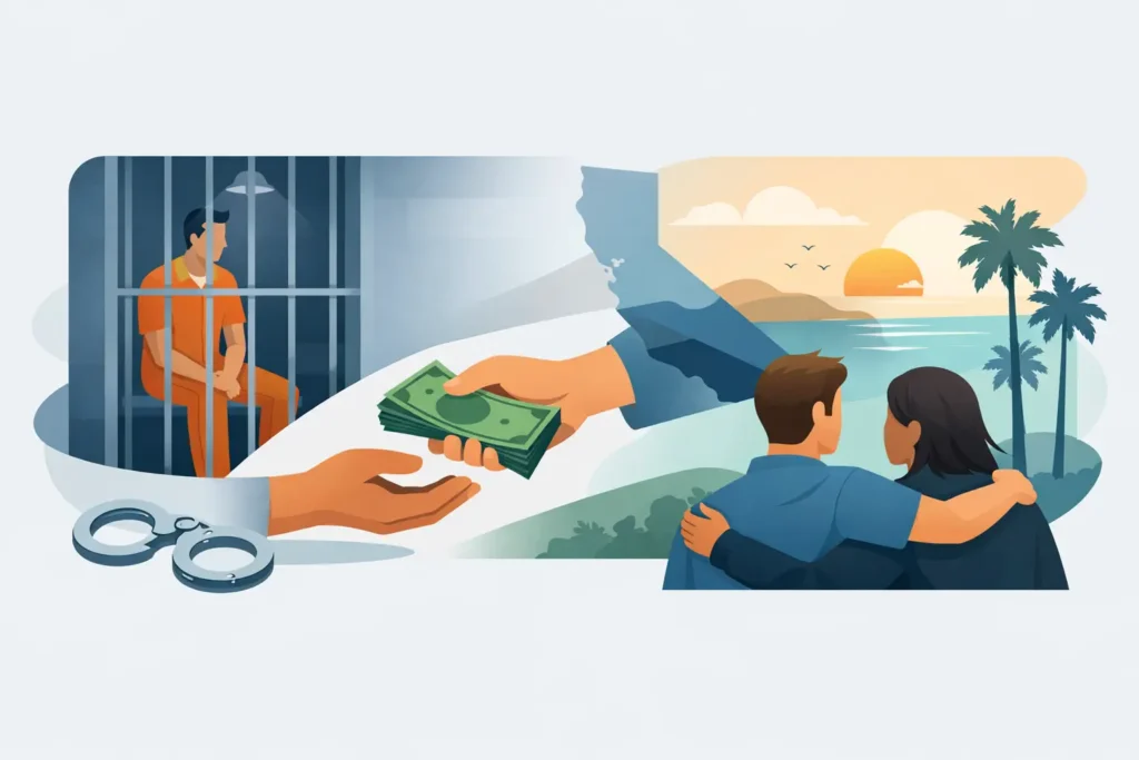 Can a Friend Post Bail in California?