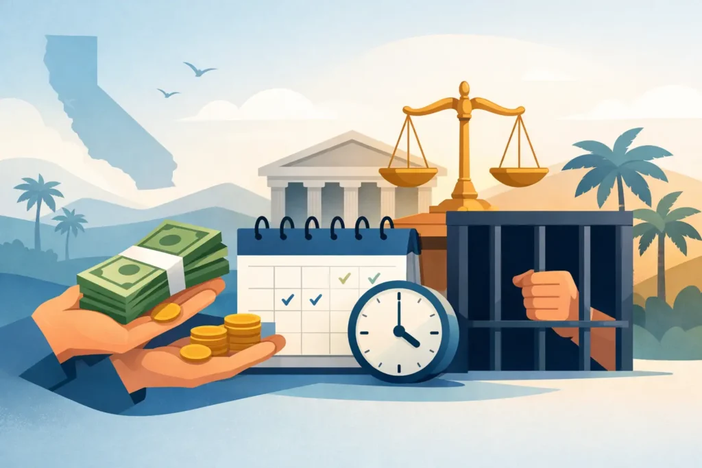 Can Bail Be Paid Later in California?