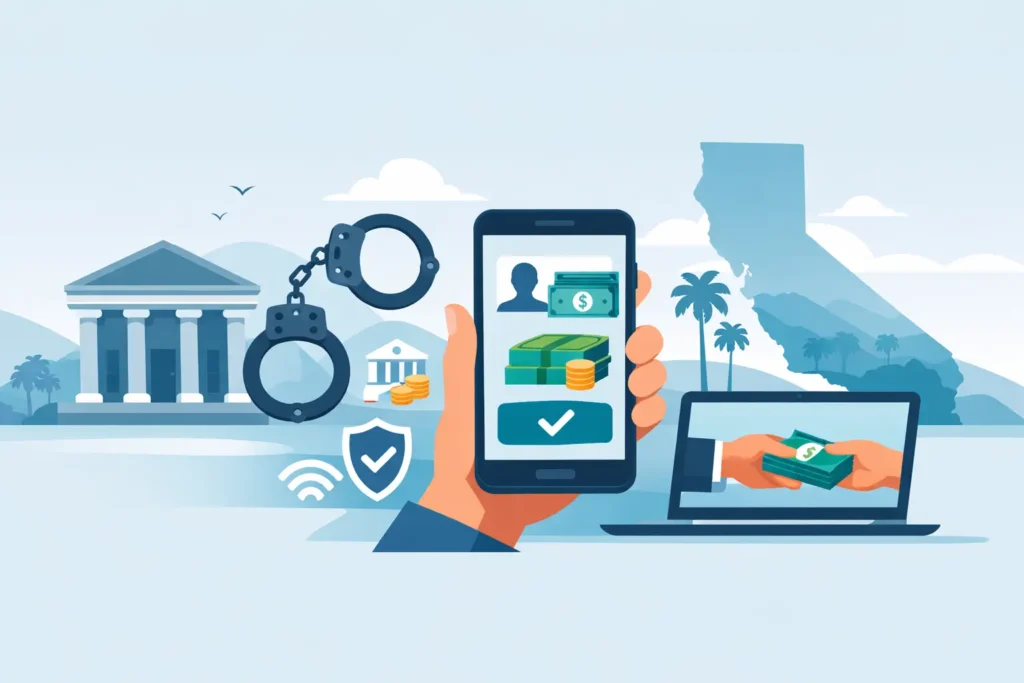 Can Bail Be Paid Remotely in California?