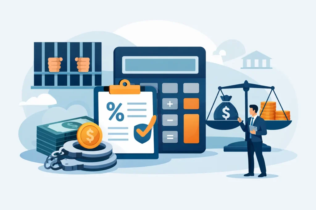How a Bail Bond Premium Calculator Works