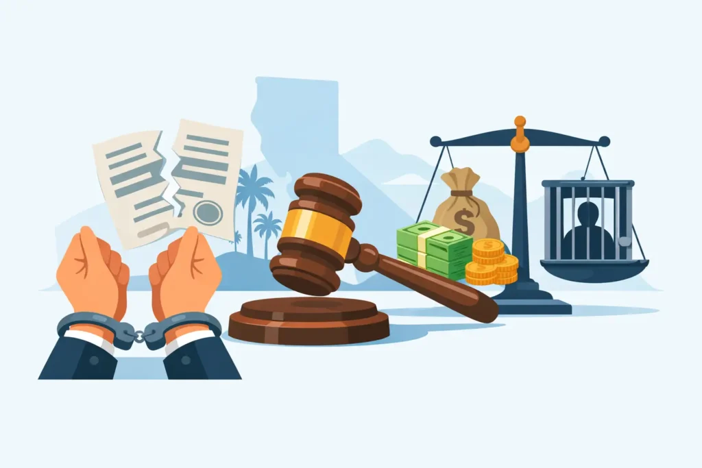 What Does Bond Forfeiture Mean in California?